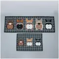 Набор ковриков для ванной и туалета Доляна «Корги», 2 шт: 40×60, 45×120 см