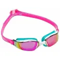 Очки для плавания стартовые Phelps XCEED Titanium Mirror, pink/turquoise