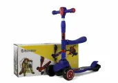 Детский самокат RiverToys HB-101-DARK-BLUE темно-синий от 1 года с сиденьем