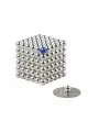 Антистресс куб из магнитных шариков 5 мм, неокуб, стальной