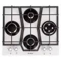 Газовая варочная панель GEFEST ПВГ 2231-10 К12, 4 конфорки, с газ-контролем, белая