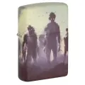 Оригинальная бензиновая зажигалка ZIPPO Zombie Design с покрытием 540 Matte, латунь/сталь, белая, матовая, 38x13x57 мм