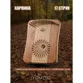 Харпика не калимба музыкальный инструмент 17 струн, деревянная лира-арфа, Гусли. дерево