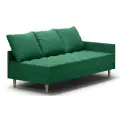 Кушетка WESTENY ART-313 правая 195x94x62, 90x190, 1 место, зеленый велюр