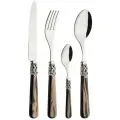 Набор столовых приборов на 6 персон Ginevra EME, цвет коричневый перламутр