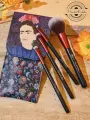 Набор кистей для макияжа Frida Kahlo, 4 шт.