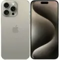 Смартфон Apple iPhone 15 Pro Max 1 ТБ, Dual: nano SIM + eSIM, Natural titanium (Натуральный титан) (Нет Rustore)