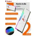 Kingbank Оперативная память White Solarblade RGB DDR5 UDIMM 6000MHz 2*16GB White Heatsink (Hynix A-die C28)