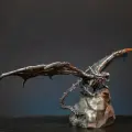 Синдрагоса дракон коллекционная металлическая фигурка Варкрафт / Sindragosa World Of WarCraft