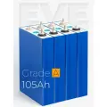 Комплект аккумуляторов EVE LiFePO4 105Ah 4шт