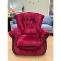 Кресло для отдыха Фаворит цвет-плюш рубин