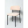Стул для кухни La Room DC-5030, мягкий, букле, светло-розовая обивка, 1 шт
