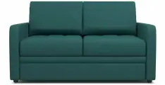 Диван-кровать раскладной PUSHE Бруно 130, велюр, зеленый Formula 697