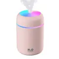 Увлажнитель воздуха Humidifier H2O, ионизация, LED-подсветка, розовый