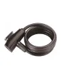 Замок велосипедный BBB QuickSafe 8x1500mm Black