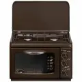 GEFEST Плита газовая настольная ПГЭ 120 К19, электрической духовкой, коричневый