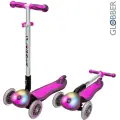 448-110 Самокат GLOBBER ELITE F My Free Fold up со светящейся платформой RHODAMINE розовый