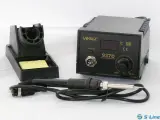 Паяльная станция YH 937D YIHUA с контролем температуры 45 ватт, 200°C~480°C, с подставкой и губкой для чистки жала