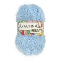 Пряжа плюшевая ARACHNA BUNNY 5 шт. по 100 г 110 м 100% микрополиэстер №54 голубой