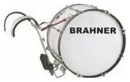 БАС-барабан BRAHNER MBD-2812H/WH 28x12, цвет - белый