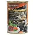 Корм для кошек Ночной охотник с мясным ассорти 20 шт. x 415 г (кусочки в желе)