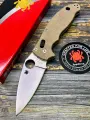 Нож складной Spyderco SC101MPCW2 Manix 2, Cru-Wear Blade, Micarta Handle