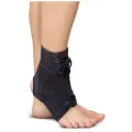 Польза Ортез голеностопный 2002, размер 4, высота 20 см, черный