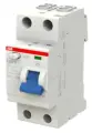 Устройство защитного отключения ABB F202 A-16/0,01 mA, 2P 16A типа А