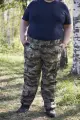 Летние тактические мужские брюки Тайган большие размеры для рыбалки охоты отдыха