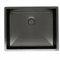 Стальная кухонная мойка Reflexion Como RX2054BL, оружейная сталь