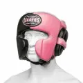 Шлем боксерский LEADERS LS Mex wave bk/pnk 1/2
