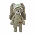 Набор для вязания крючком игрушки 'Зайка', высота 17 см, SOVUSHKA
