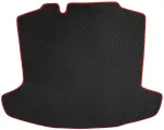 Автомобильный коврик ЭВА (EVA) в багажник для VOLKSWAGEN POLO (VI) лифтбек / Фольксваген Поло 6 / 2020-н. в.