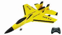Радиоуправляемый самолет SU-35 (EPP) 2.4G Fei Xiong FX620-YELLOW