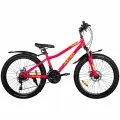 Подростковый велосипед Acid 24 Q 450 D Pink/Yellow рама 13