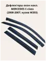 Дефлекторы окон накл. MERCEDES C-class (2000-2007; кузов W203) седан ALVI-STYLE Китай