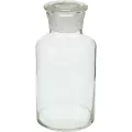 Склянка с прит. пробкой 2500 мл широкое горло светлая