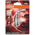 Лампа автомобильная галогенная Osram NIGHT BREAKER LASER, H7, 12V, цоколь PX26d, 1 шт