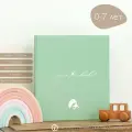 Альбом для новорожденного Amabook с рождения и до 7 лет, 160 стр/ Первый альбом малыша Amabook Мята