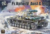 BT-033 Border Model Танк Pz.Kpfw.IV Ausf.G MID Kharkov 1943 1/35