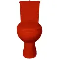 Унитаз-компакт Ирида гориз. выпуск красный Стандарт
