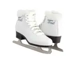 Коньки фигурные TREK Skate Fur, размер 41, белые для любителей