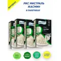 Рис Мистраль Жасмин, длиннозерный в пакетиках 4шт по 400 г