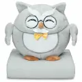 Игрушка сова с пледом 3 в 1 Dormeo Совиная семья Мудрый Дедушка