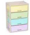 Комод альтернатива Комод Колорит М8822 цветной 4-ти секцион, разноцветный