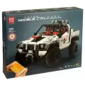 Конструктор Mould King 18005 Джип Пикап Внедорожник 4x4 с ДУ и моторизацией, 2013 дет, серия техник, белый