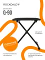 Компактная банкетка для пианиста складной конструкции ROCKDALE Q-90 black