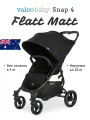 Коляска прогулочная детская Valco Baby Snap 4 Flatt Matt, цвет: Pitch