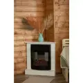 Камин электрический Fobos с угловым порталом VITAMIN, пульт ДУ, звуковой эффект 76,6х40х78,8