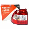 Фонарь Лада Приора 2 диодный завод, левый